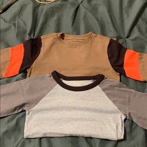 2 long sleeve Gymboree shirts